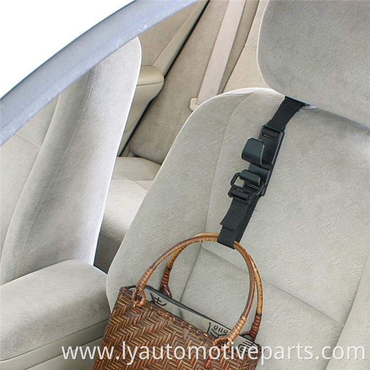 Adjustable Retractable Universal Car Back Sear Hook Headrest Hooks For Car Seats